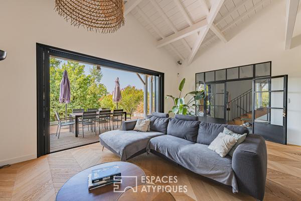 Villa d’architecte contemporaine esprit Bassin