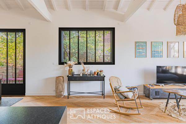 Villa d’architecte contemporaine esprit Bassin