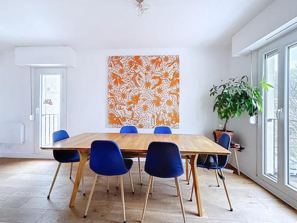 Appartement 112m² 3 chambres avec balcon, parking