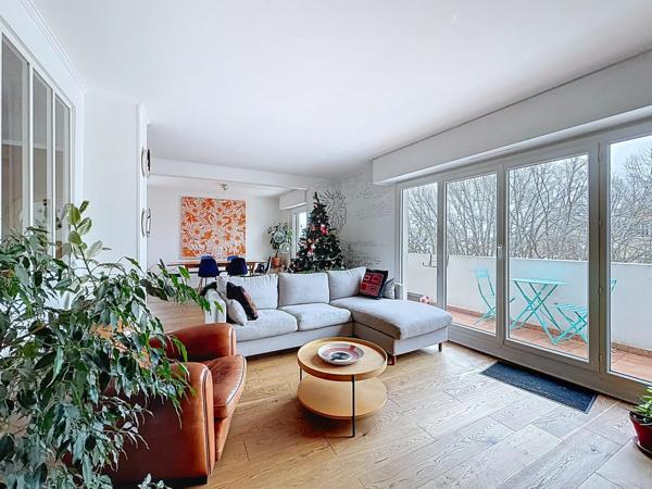 Appartement 112m² 3 chambres avec balcon, parking