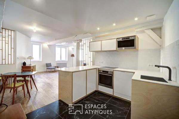 Appartement graphique en hypercentre