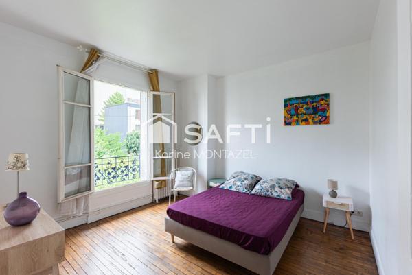 Centre ville, écoles, métros et commerces à 3 min