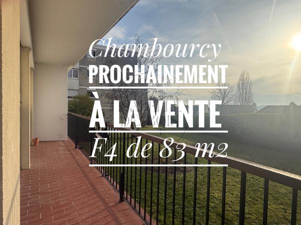 Chambourcy (78240) Agréable appartement F4 de 84 m² à Chambourcy, proche de Saint-Germain-en-Laye.