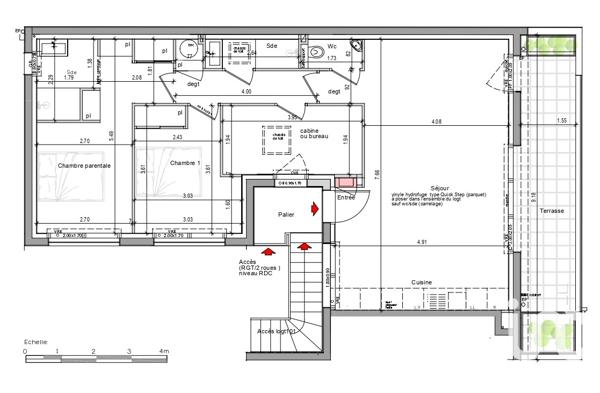 Appartement à vendre 3 pièces 77 m² Saint-Gilles-Croix-de-Vie
