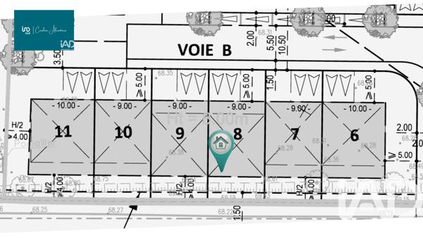 Terrain à vendre 189 m² Pézilla-la-Rivière
