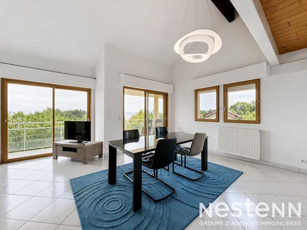 Duplex 124 m² ? Terrasse d'angle face au lac Léman