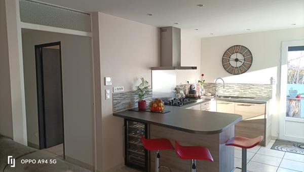 Aux portes de Béziers, très belle villa de plain pied, parcelle de 1170 m2 avec vue imprenable