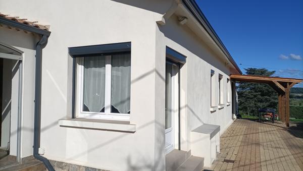 Aux portes de Béziers, très belle villa de plain pied, parcelle de 1170 m2 avec vue imprenable