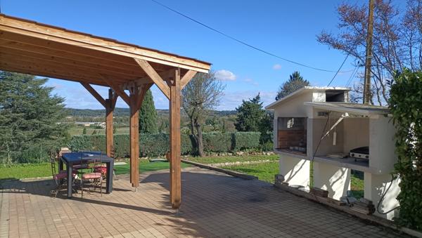 Aux portes de Béziers, très belle villa de plain pied, parcelle de 1170 m2 avec vue imprenable