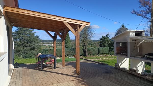 Aux portes de Béziers, très belle villa de plain pied, parcelle de 1170 m2 avec vue imprenable