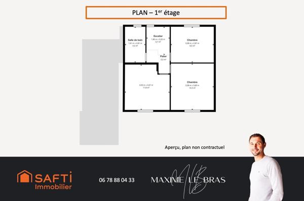 Maison 5 pièces 98 m2 Concarneau Rive gauche