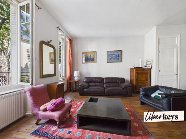 Bel appartement traversant de 89 M2 à Lyon 3 Monchat  