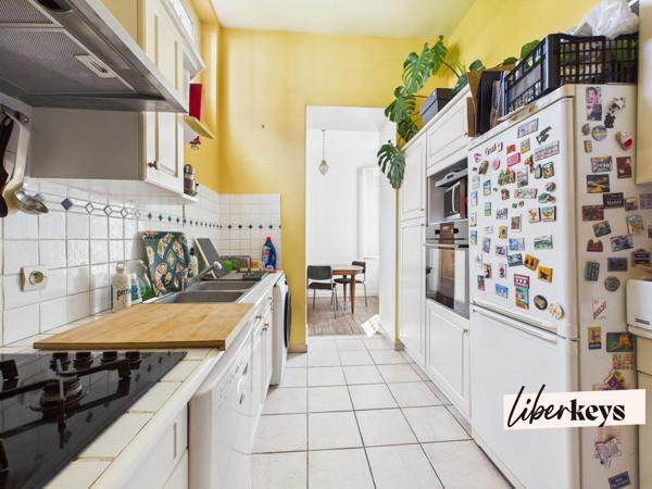 Bel appartement traversant de 89 M2 à Lyon 3 Monchat  