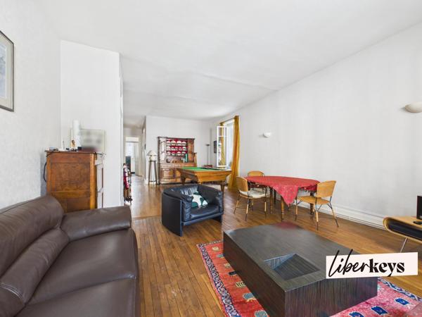 Bel appartement traversant de 89 M2 à Lyon 3 Monchat  