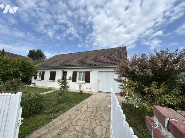 Maison de plain-pied avec grand garage – Quartier Basse Moulière