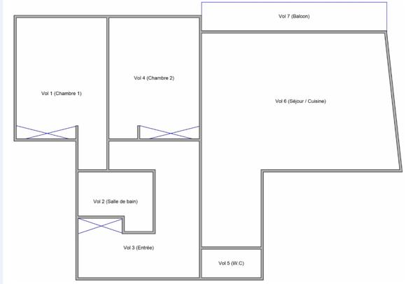 Appartement
         3 pièces
        - 71 m² 300 000 € *