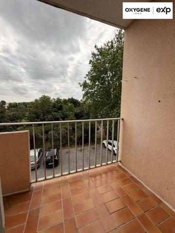 Studio 18 m² balcon, rentable, prêt à louer