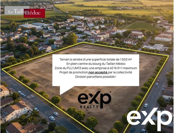 Terrain à vendre - Le Taillan Médoc