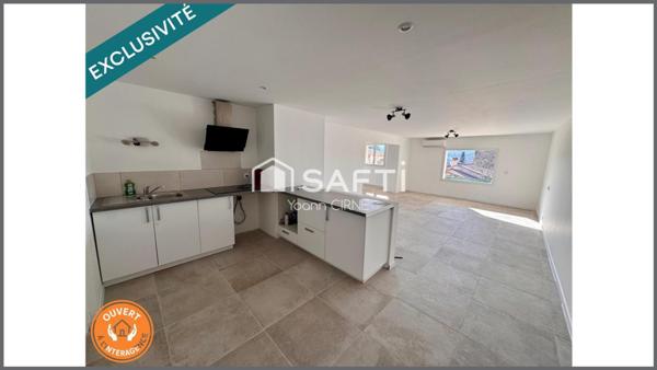 Appartement type 4 120 m2 entièrement rénové avec jardin et parking