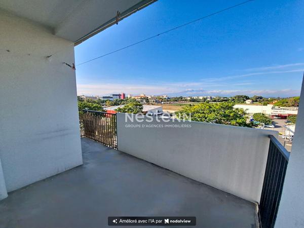 Perpignan 4 pièces 73.77 m2  avec terrasse et vue sur le Canigou