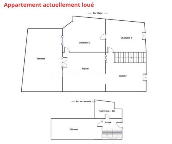 Immeuble de 167 m²