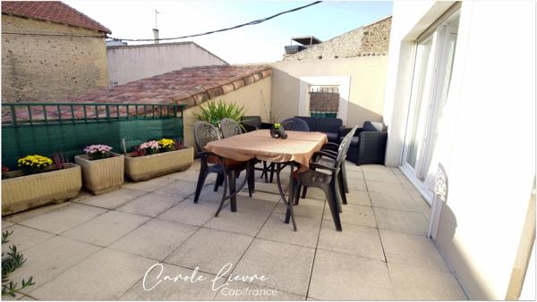 Appartement avec grande terrasse et garage