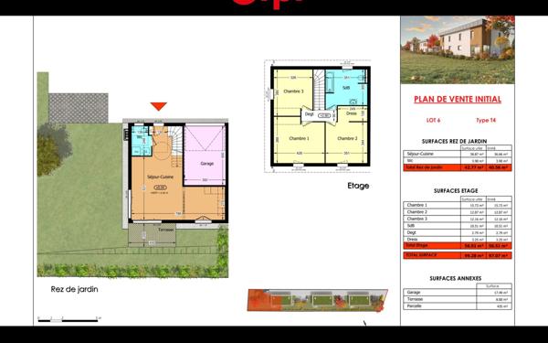 Maison à vendre    4 pièces • 100 m2 Vétraz-Monthoux