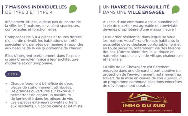 Maison La Chevroliere 3 pièce(s) 75.41 m2 , La chevroliere