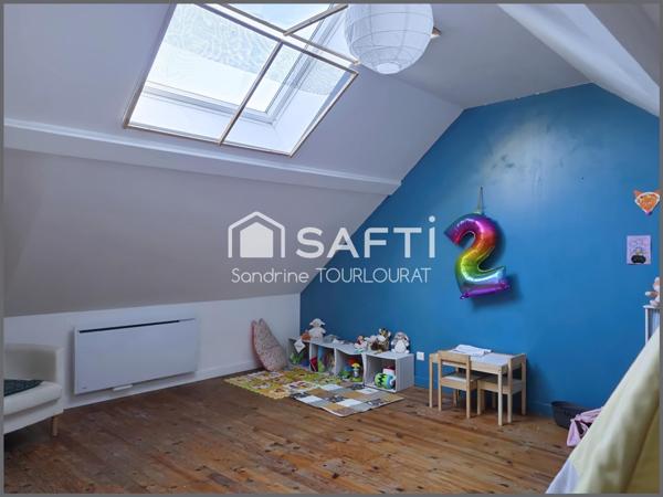 Maison 5 chambres, jardin, garage