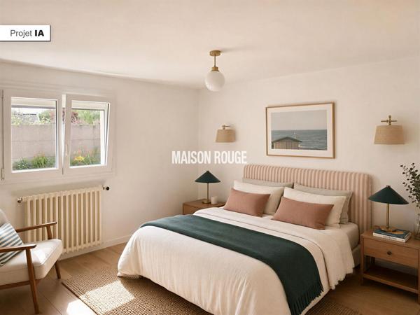 Nouveauté ! PLouha ,Maison de 110 m² avec 4 chambres, sous-sol aménagé et jardin