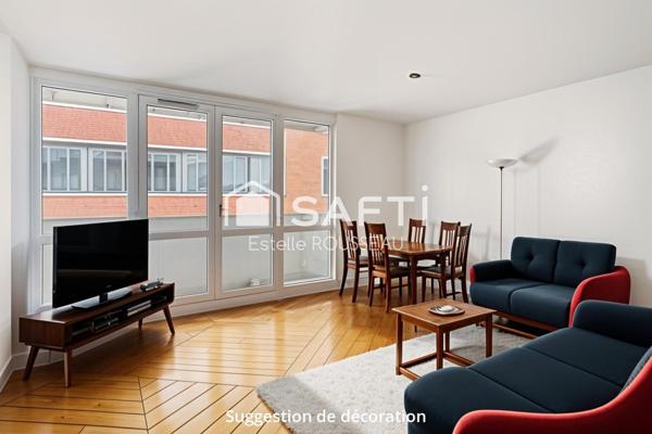 Appartement T4 à 2 mn du métro et des commerces