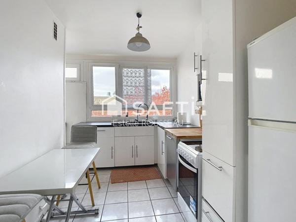 Appartement T4 à 2 mn du métro et des commerces