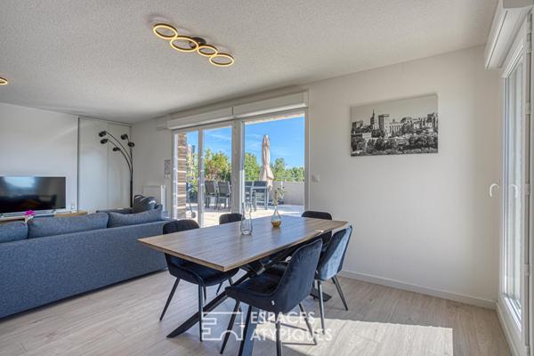 Appartement dans le ciel et sa somptueuse terrasse