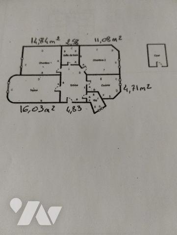 APPARTEMENT 55 M² PARIS 18ème ARROND.