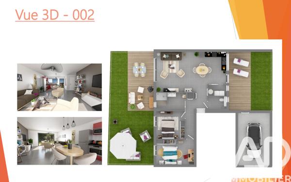 Appartement à vendre 3 pièces 76 m² Latour-Bas-Elne