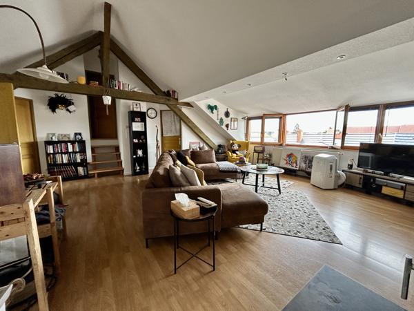 Colmar (68000) Appartement/loft, 4P, 110m2, dernier étage, terrasse, Colmar