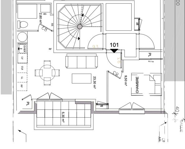 Appartement à vendre 2 pièces 32 m² Marseille 4
