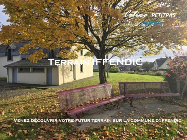 Terrain constructible à vendre de 350 m² IFFENDIC (35)