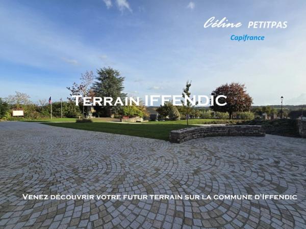 Terrain constructible à vendre de 350 m² IFFENDIC (35)
