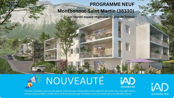 Appartement à vendre 4 pièces 85 m² Montbonnot-Saint-Martin