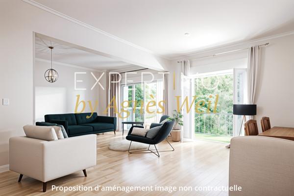 Rueil-Malmaison (92500) RUEIL-MALMAISON - BUZENVAL - MAISON FAMILIALE 7 PIECES AVEC TERRASSE ET JARDIN