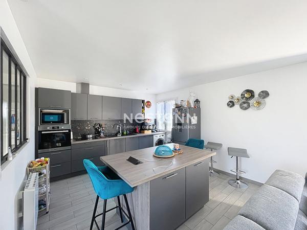 Maison de plain pied à vendre à Montsoult - 80 m² habitables - 3 chambres, Beau terrain