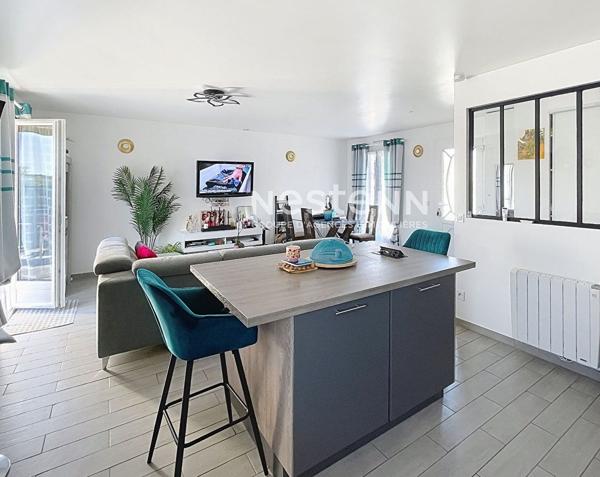 Maison de plain pied à vendre à Montsoult - 80 m² habitables - 3 chambres, Beau terrain