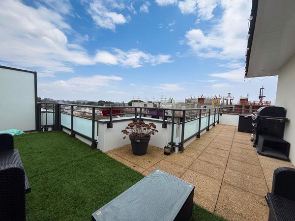 Appartement de 54m², 2 pièces, terrasse de 40m²