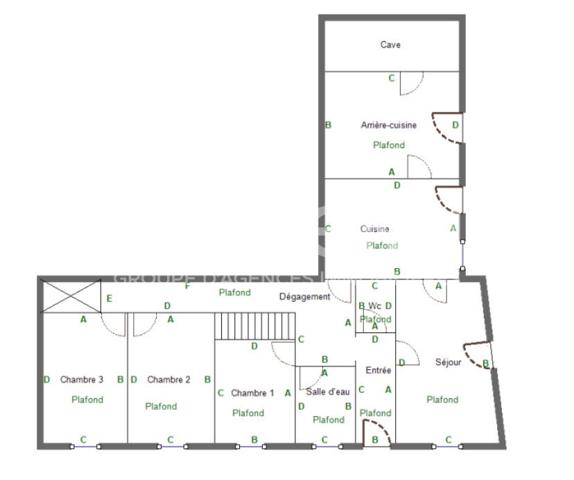 A vendre en exclusivité! Belle maison à fort potentiel, située à 15 minutes de Niort sur la commune de Benêt.