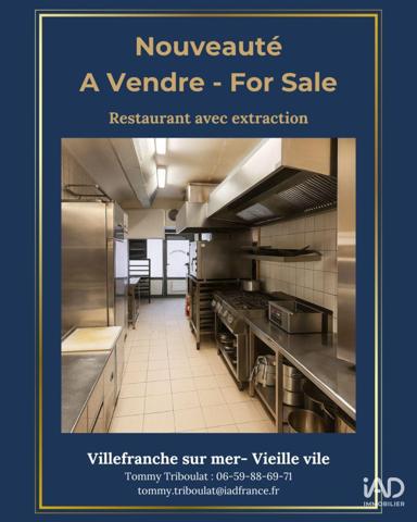 Restaurant à vendre 80 m² Villefranche-sur-Mer