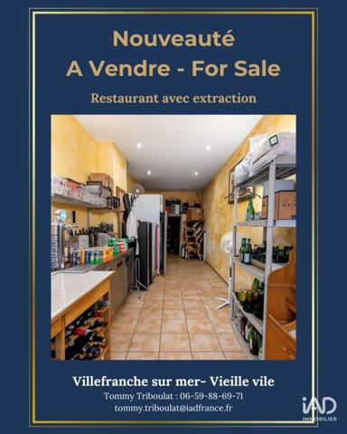 Restaurant à vendre 80 m² Villefranche-sur-Mer