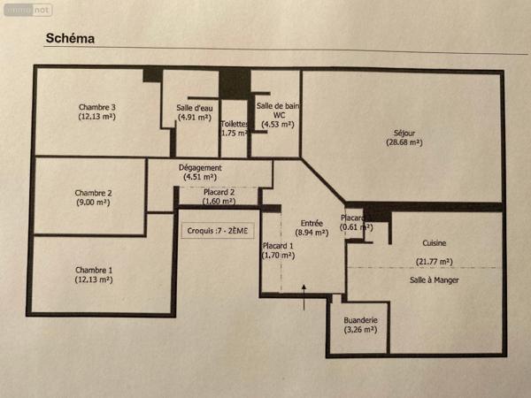 Appartement à vendre à Paris 12e arrondissement à Paris (75012), ref :   
Bel-Air sud