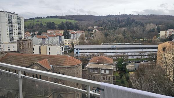 Saint-Étienne (42100) Appartement type F3 de 60m2 vendu loué secteur Bellevue à Saint-Etienne