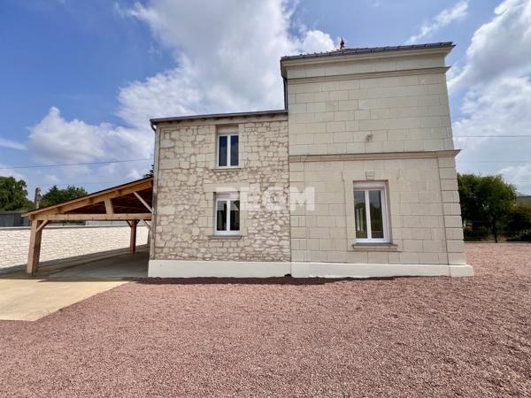 Bellevigne-les-Châteaux (49400) Maison entièrement rénovée de 130 m², 5 pièces située à Chacé